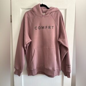 NWT Comfrt Unisex Tranquil Hoodie in Orchid Size Medium